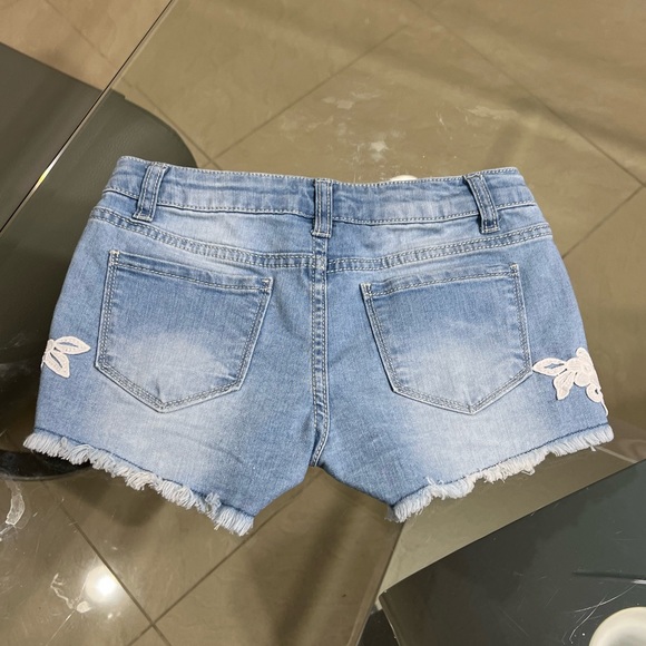 Imperial Star lace Denim Shorts and Eyeshadow girls top outfit size 8 - Picture 3 of 11